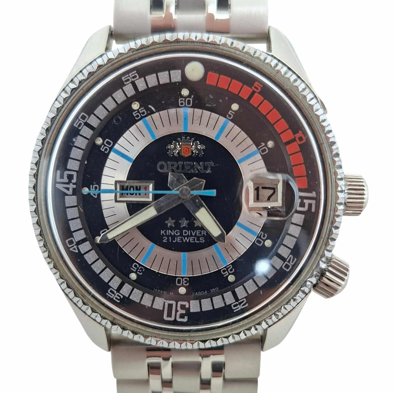 | Casa do Colecionador Relógio Orient Automático King Diver Cal 1942 Japan