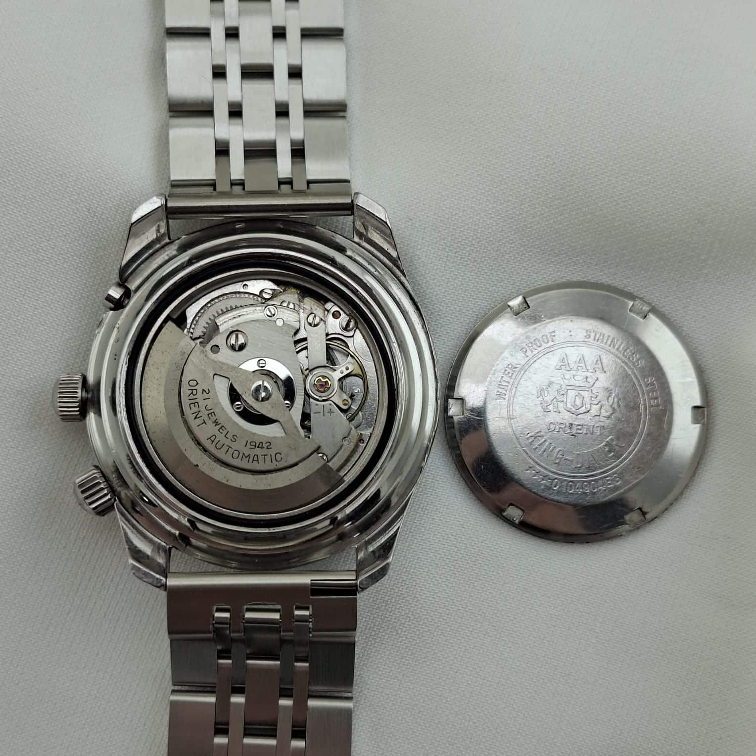 | Casa do Colecionador Relógio Orient Automático King Diver Cal 1942 Japan