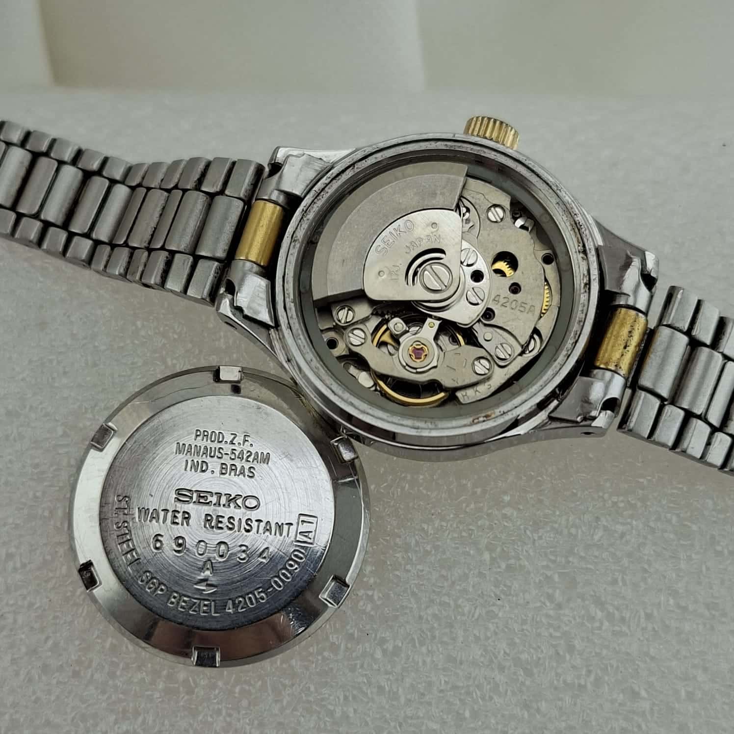 | Casa do Colecionador Relógio Seiko Automático Cal 4205 090 Japan Fem