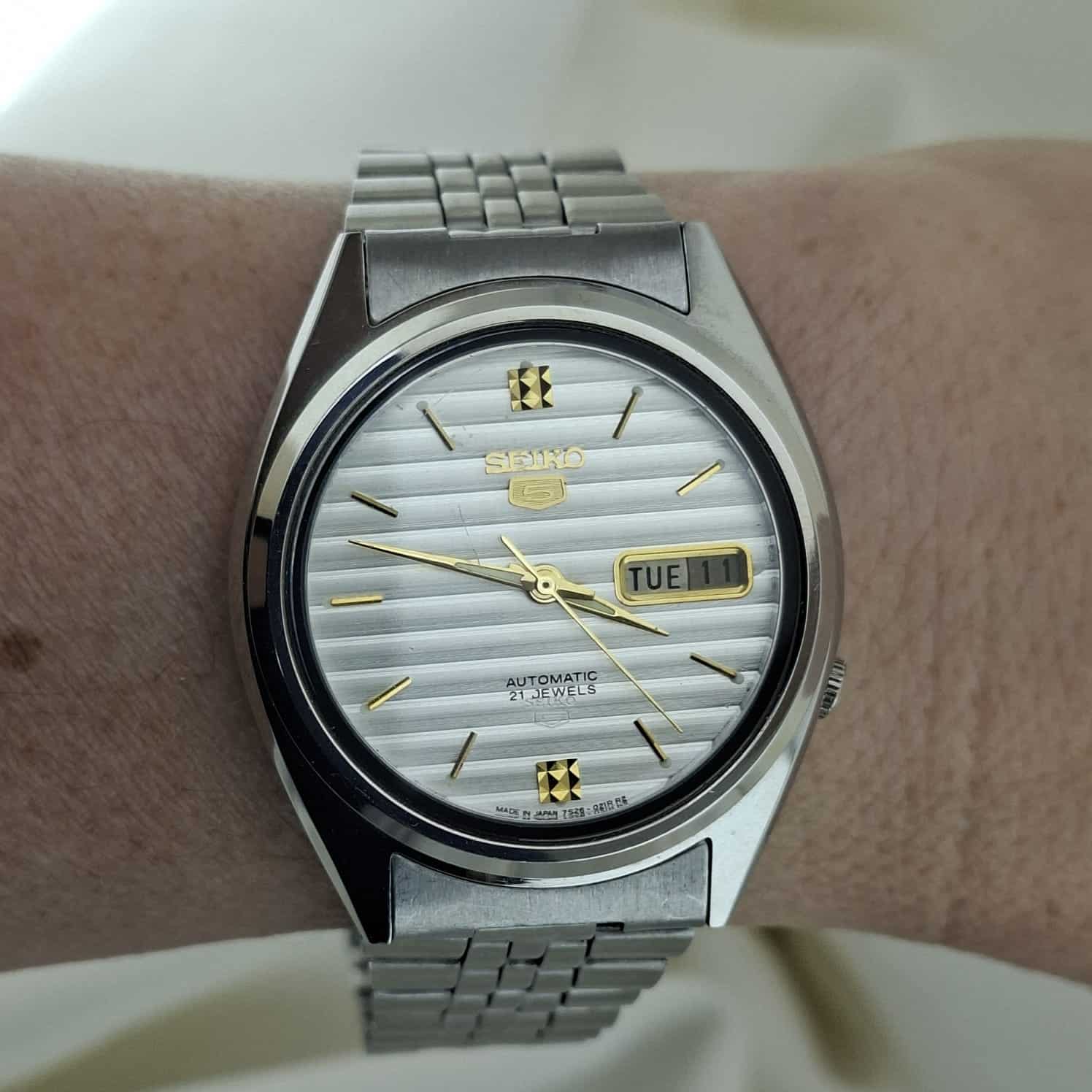| Casa do Colecionador Relógio Seiko Automático Mod 5 Cal 7S26A Japan