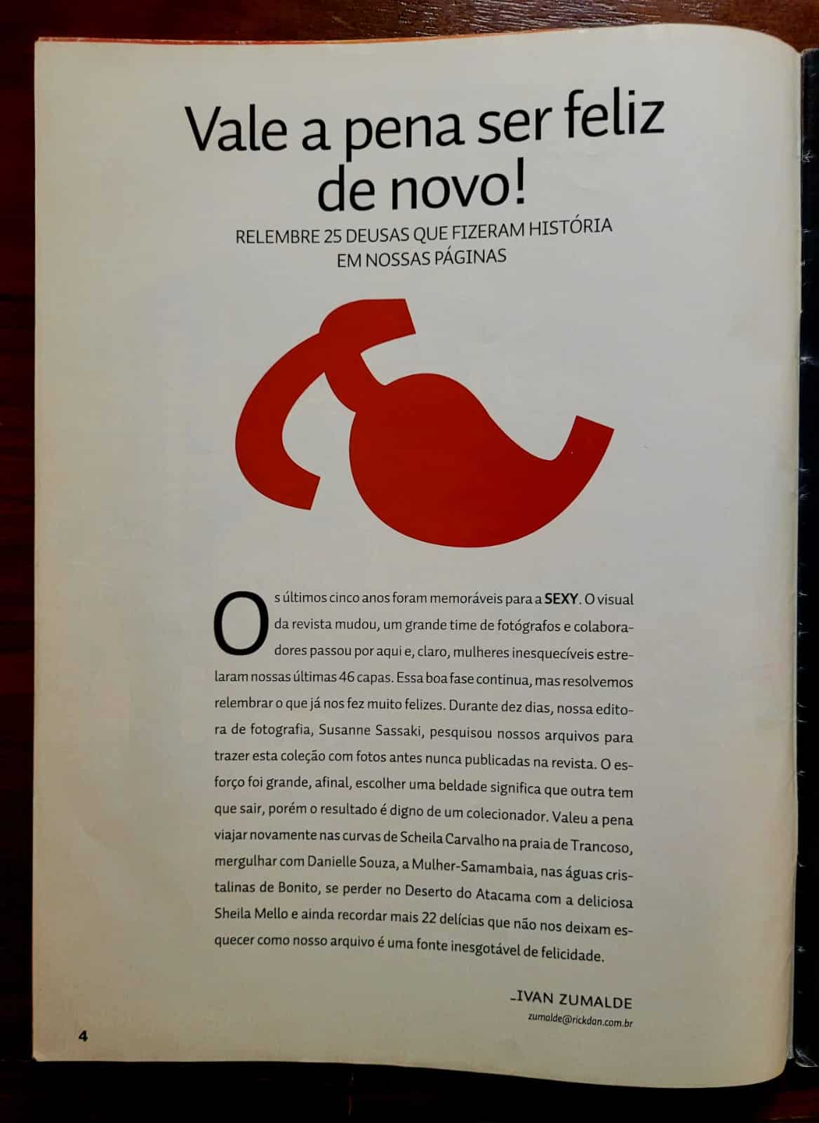 | Casa do Colecionador Revista Sexy Especial Nº 86 | Julho/2009 | 25 Mulheres Inesquecíveis | Edição de Colecionador com Fotos Inéditas