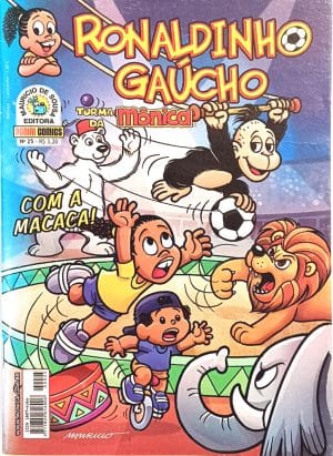 Ronaldinho Gaúcho, Turma da Mônica nº25. Paninin-2009.