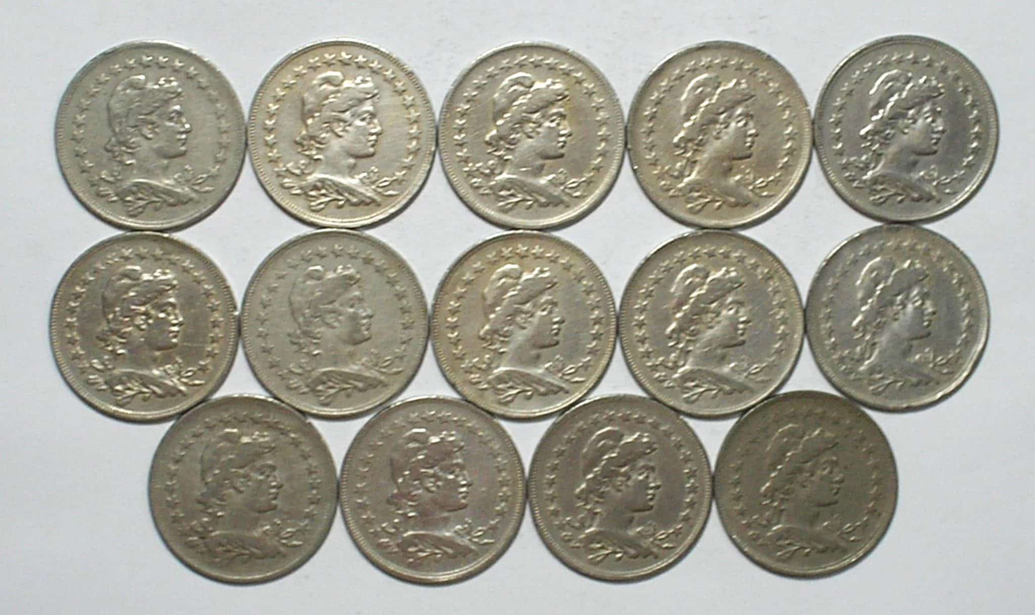 | Casa do Colecionador Série completa de 400 Réis - 1918 A 1935 Com Datas Escassas / Mbc e mais Todas Bonitas peças de coleção