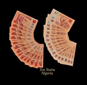 Ten Naira Fe Nigéria Sku 0167