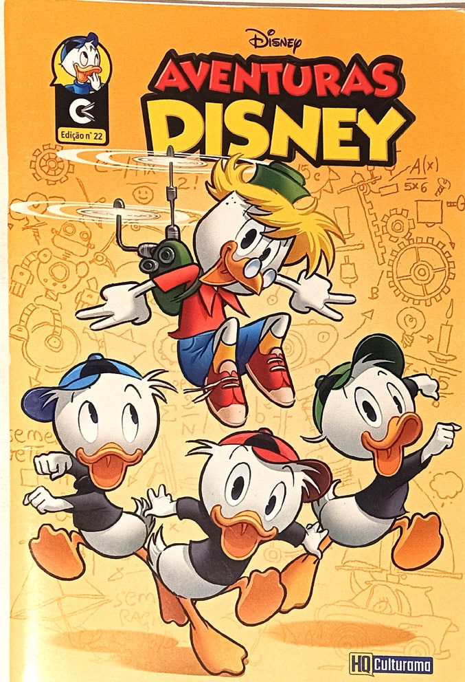| Casa do Colecionador Tio Patinhas e Aventuras Disney nº22. Culturama – 2021.