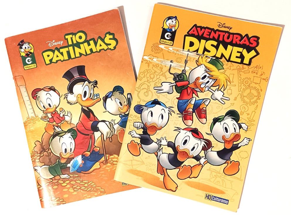 | Casa do Colecionador Tio Patinhas e Aventuras Disney nº22. Culturama – 2021.
