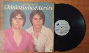 Vinil lp Chitaozinho e Xororo Amante amada. Vida e saudade Anjo mau.