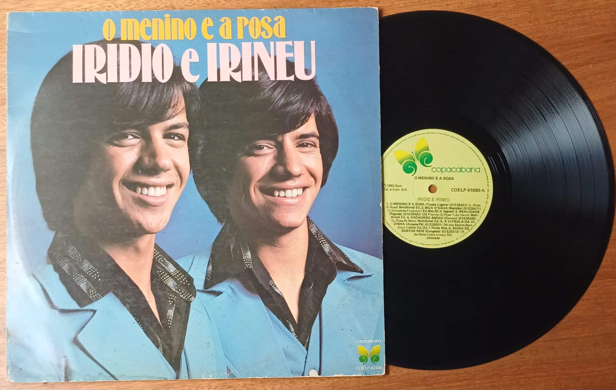 | Casa do Colecionador Vinil lp Iridio e Irineu. O menino e a rosa Realidade Cachorro amigo.