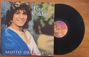 Vinil lp Luiz Caldas Muito obrigado. Odé e Adão Velho índio apache.