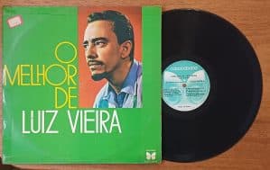Vinil lp Luiz Vieira o melhor. Paz do meu amor Ponteio.