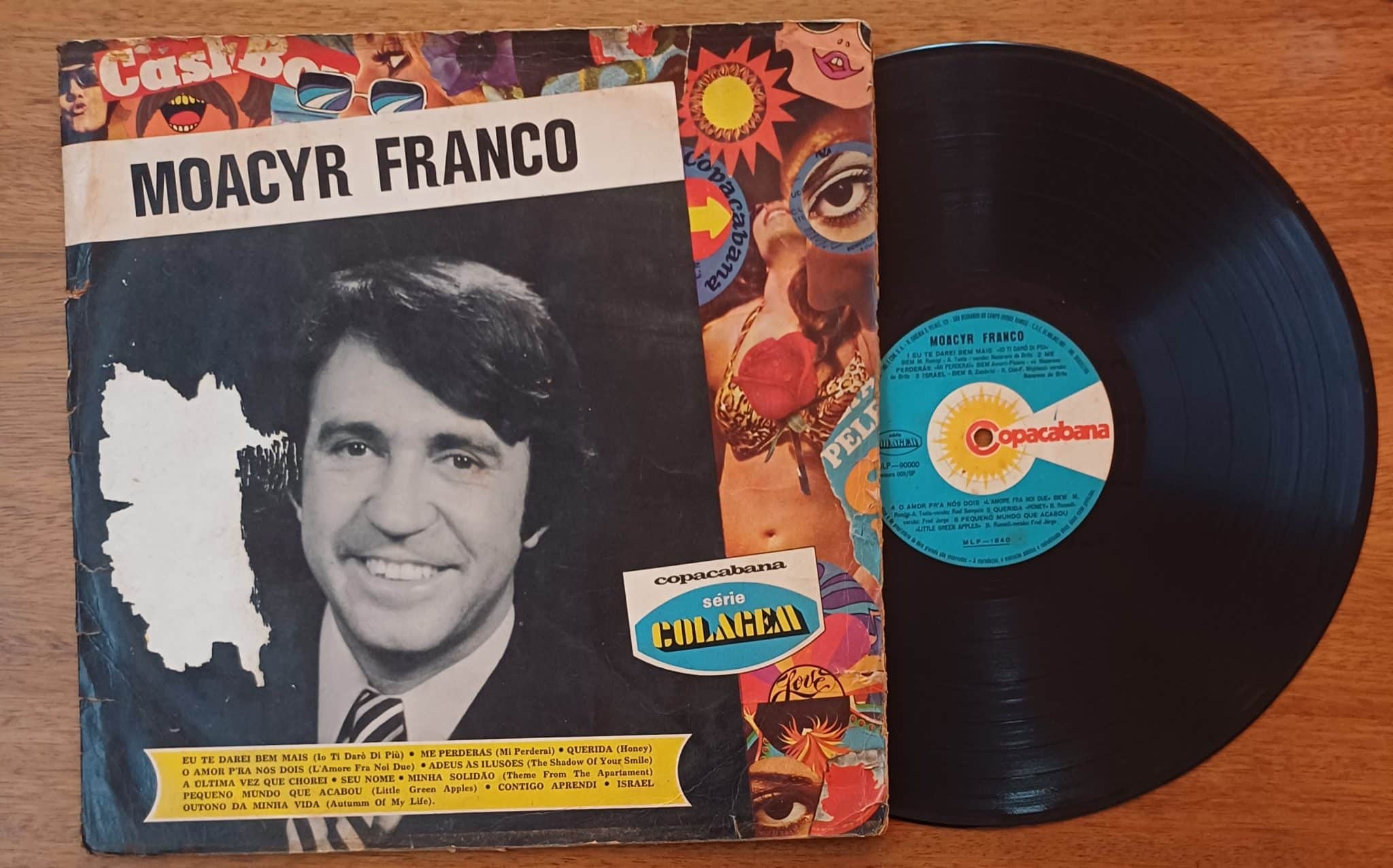 | Casa do Colecionador Vinil lp Moacir Franco Eu te darei bem mais. Copacabana Colagem.
