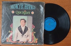 Vinil lp Moacir franco Querida. Minha solidão Manhã de chorar.