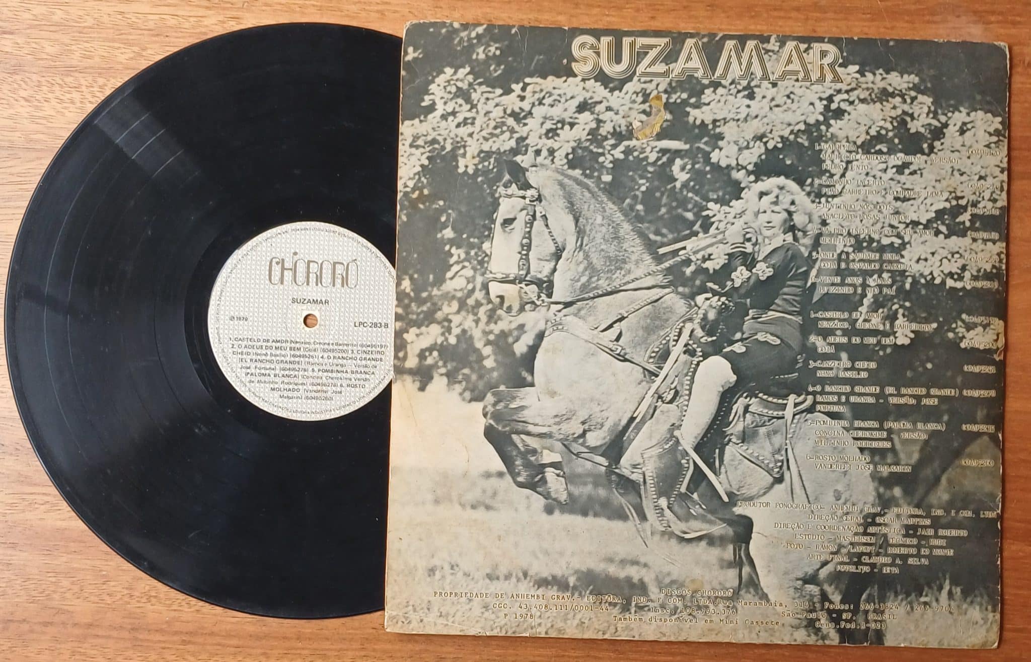 | Casa do Colecionador Vinil lp Suzamar O Rancho grande. Galopera Caminho incerto.