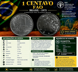 1 Centavo 1975 FC FAO Sku 2381