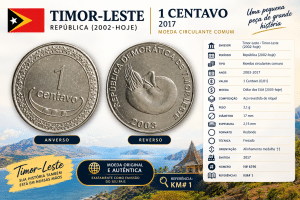 1 Centavo 2003 Timor-Leste Sku 0027