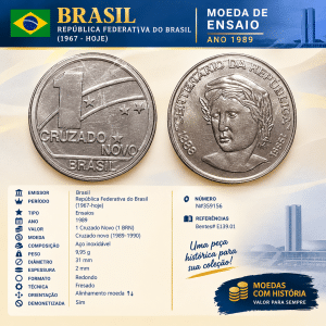 1 Cruzado Novo 1989 Sku 2332