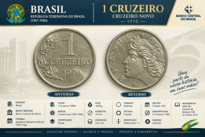 1 Cruzeiro 1970 Sob. SKU 0140