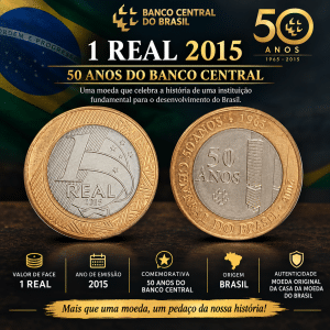 1 Real 2015 BC 50 Anos FC Sku 1924
