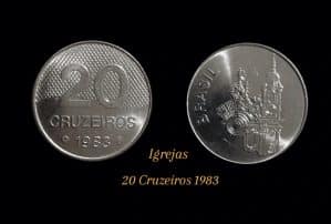 20 Cruzeiros 1983 Sku 890