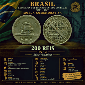 200 Réis 1932 Sku 0231