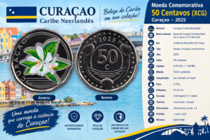 50 Centavos 2025 Curaçao FC Sku 0242