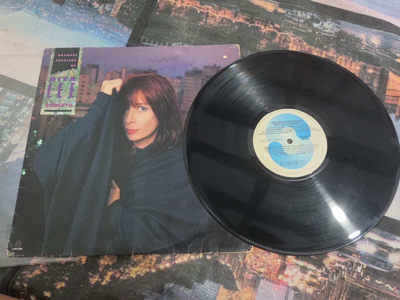 | Casa do Colecionador LP RITA LEE E ROBERTO – GRANDES SUCESSOS - Imagem 3