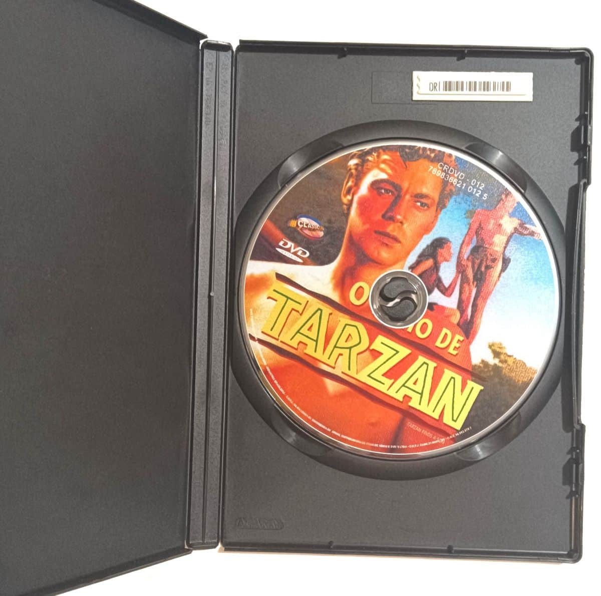 | Casa do Colecionador A Fuga De Tarzan, Com Johnny Weissmuller. Dvd