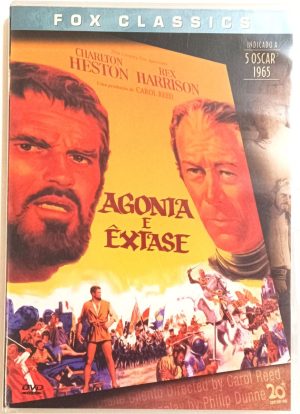 Agonia E Êxtase. Dvd