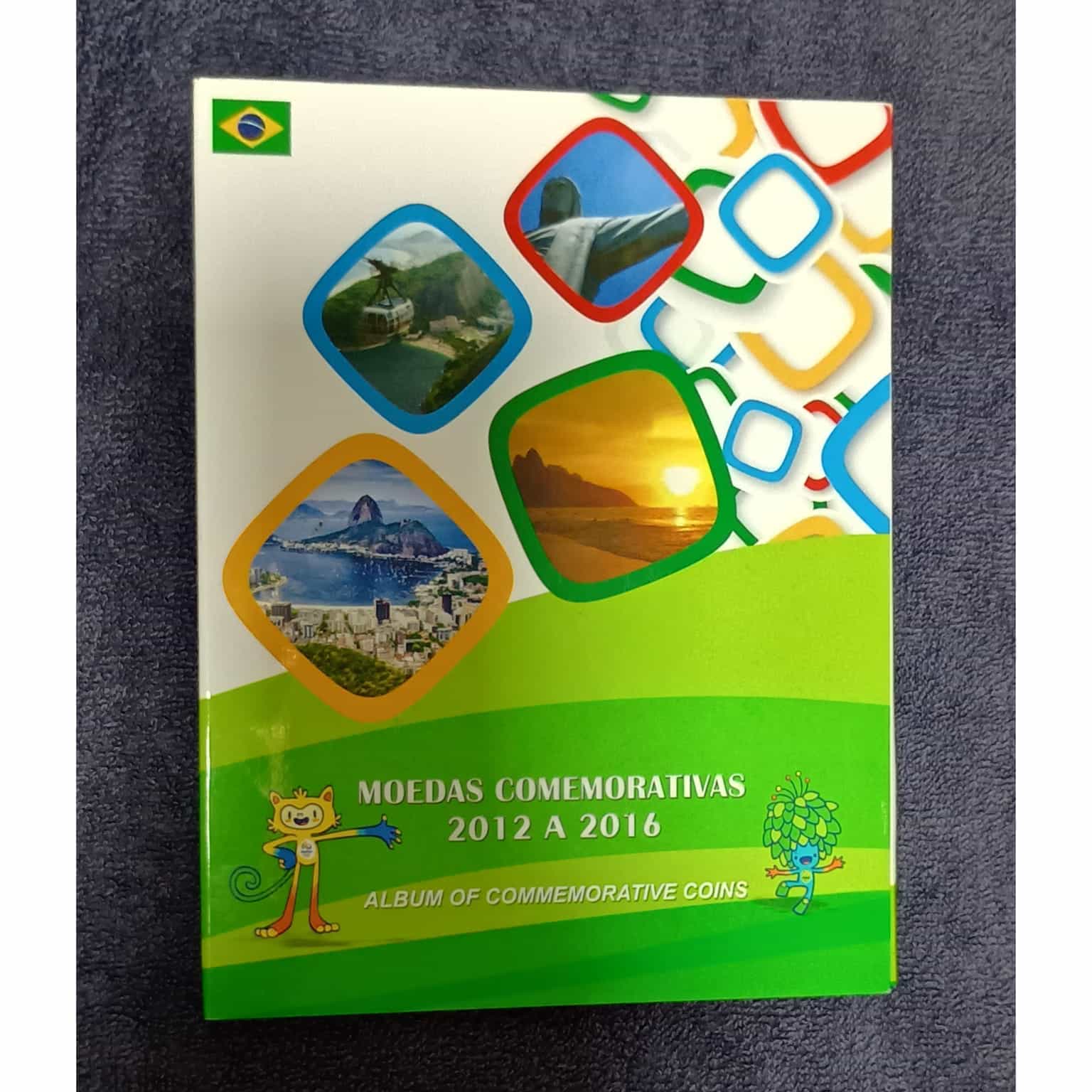 | Casa do Colecionador Álbum Completo com as Moedas Olimpíadas Rio 2016