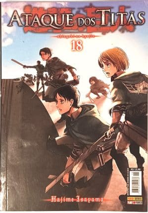 Ataque dos Titãs nº18. Panini - 2016.