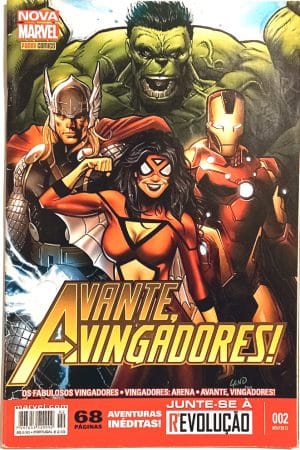Avante, Vingadores! Nº 002 – Panini-2013.
