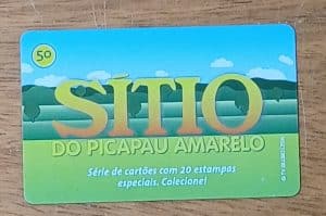 Cctb. Cartão telefone Brasil Telefônica 2004. Sítio do Picapau Amarelo.