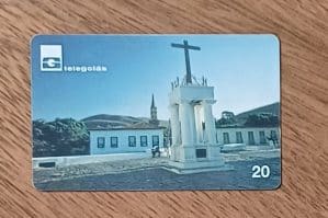 Cctb. Cartão telefone Brasil Telegoias 1998. Cruz do Anhangüera