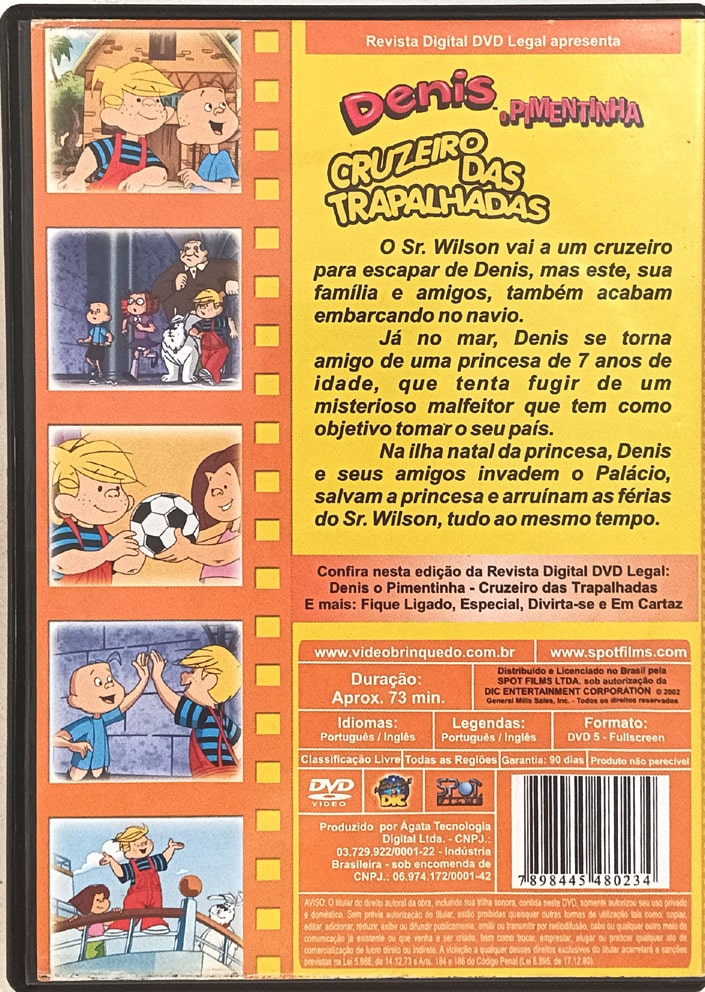 | Casa do Colecionador Denis o Pimentinha, Cruzeiro das Trapalhadas. DVD-2002.