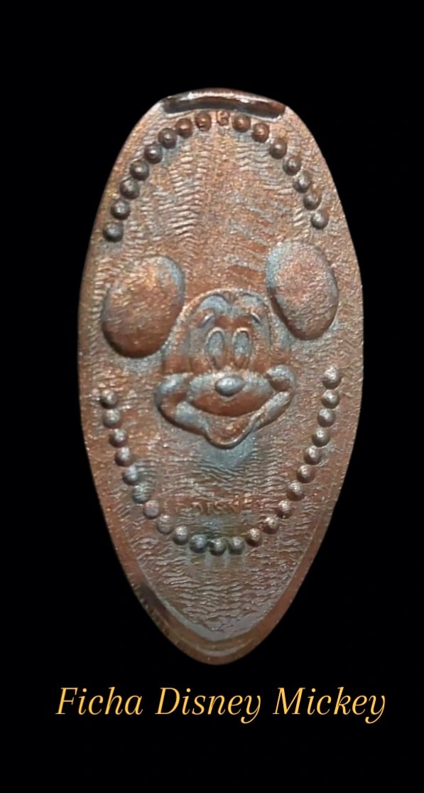 | Casa do Colecionador Ficha Mickey Sku 0226