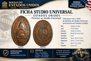 Ficha Universal Studios Sku 0225