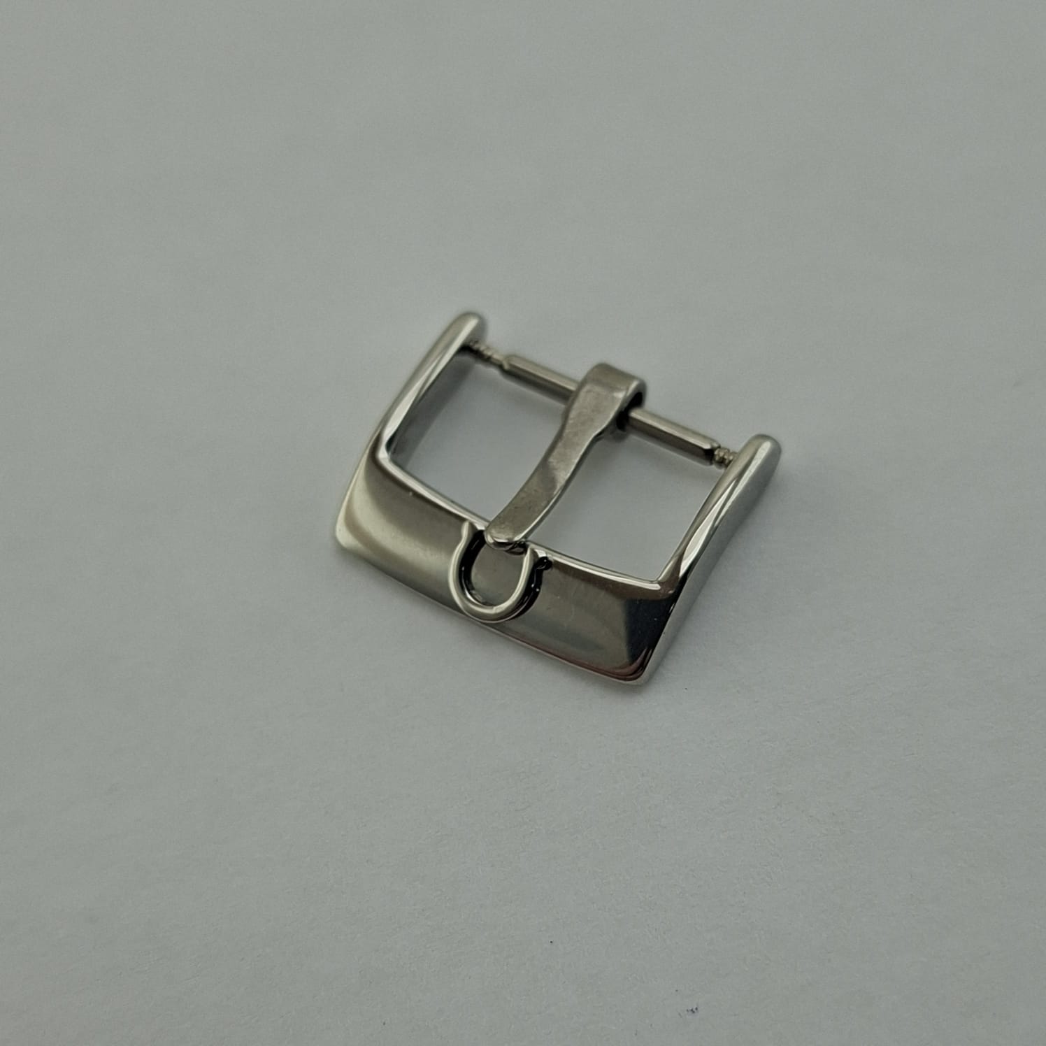 | Casa do Colecionador Fivela Omega Tam 16 mm Prateada