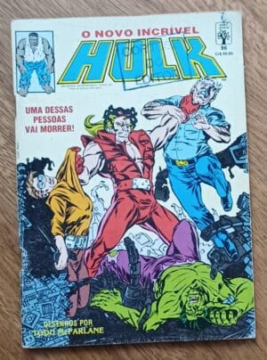 G19. Gibi Hulk 86 ed Abril 1990. Morre uma lenda.