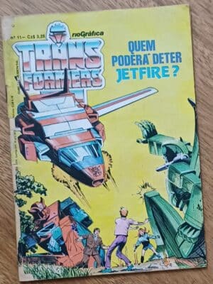 G19g. Gibi Transformers 11 ed Rio Gráfica 1986