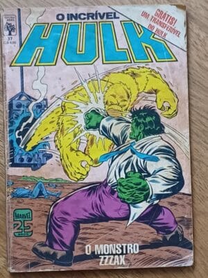 G19q. Gibi Hulk 37 ed Abril 1986. Primeiro dia do resto de minha vida.