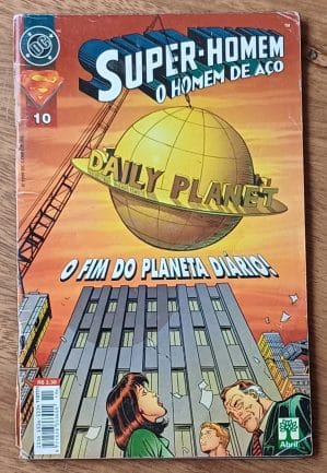 G21g. Gibi Super Homem 10 ed Abril 1999. Fim do Planeta diario