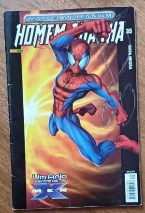 G26. Gibi Homem Aranha Marvel Millennium 35. Ed Panini 2004.