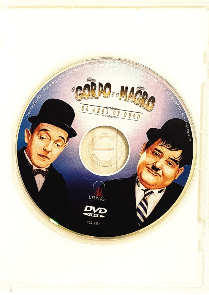 | Casa do Colecionador Gordo e o Magro – Os Anos de Ouro. DVD