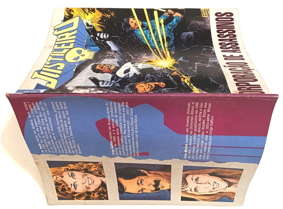 | Casa do Colecionador Graphic Marvel n° 2. Justiceiro: Corporação de Assassinos. Abril – 1990. HQ/Gibi raro.