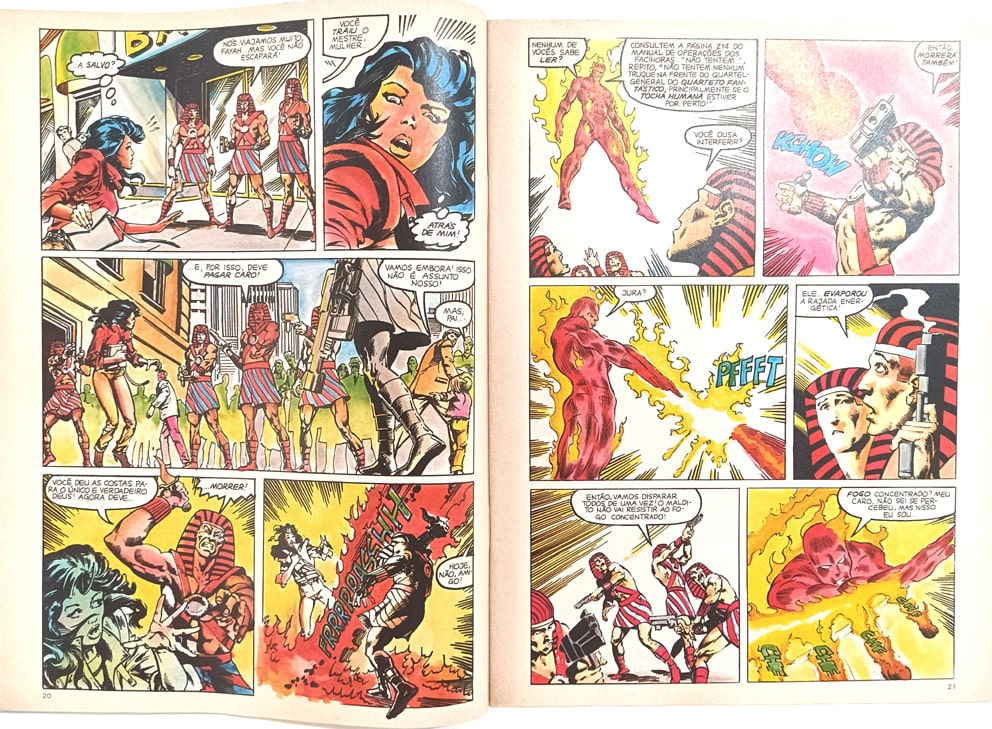 | Casa do Colecionador Graphic Marvel n° 3, A vingança do Monolito Vivo. Abril – 1990. HQ/Gibi raro.