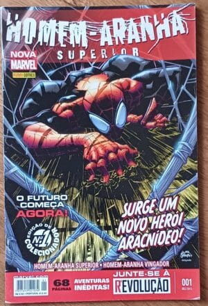 I26. Gibi Homem Aranha Superior 1 ed Panini 2013. Novo herói.