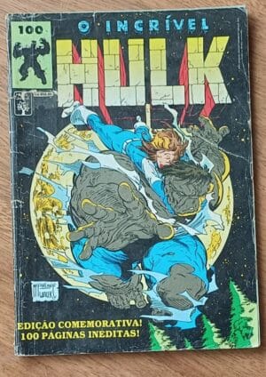 I26. Gibi Hulk 100 ed Abril 1991. Além da redenção.