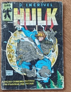 I26. Gibi Hulk 100 ed Abril 1991. Além da redenção.