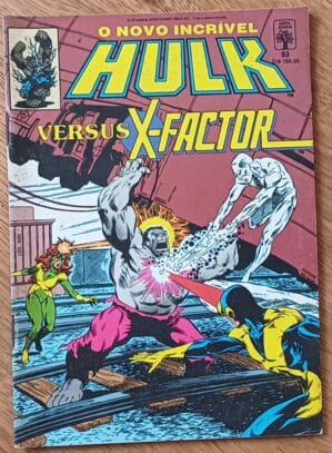 I26. Gibi Hulk 93 ed Abril 1991. Versus X-Factor.