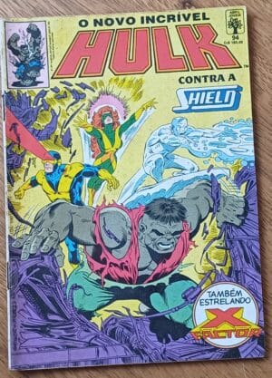 I26. Gibi Hulk 94 ed Abril 1991. Contra a shield.